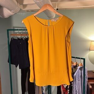 Women's Woven Peplum Top